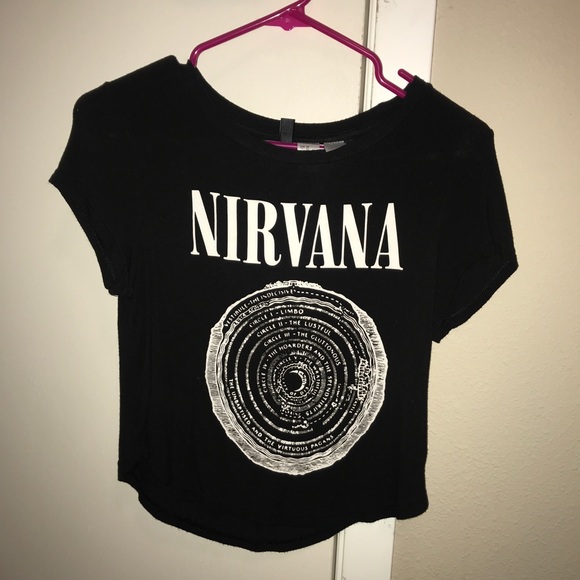 H&M Tops - Nirvana tshirt